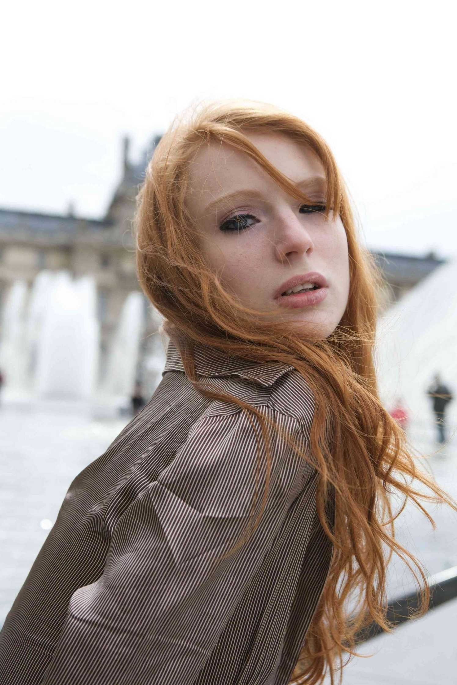 Redhead In Paris