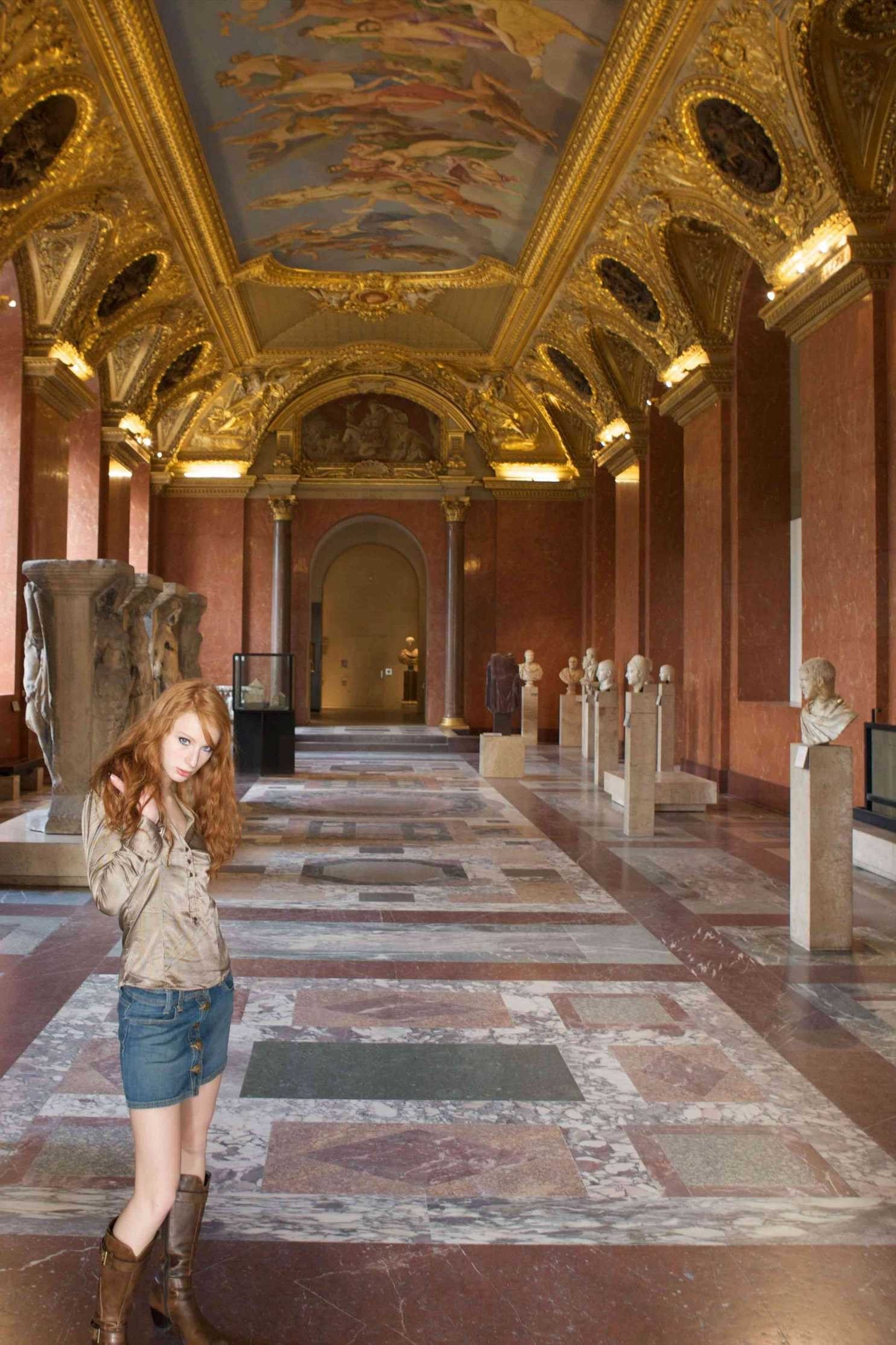 Redhead In Paris
