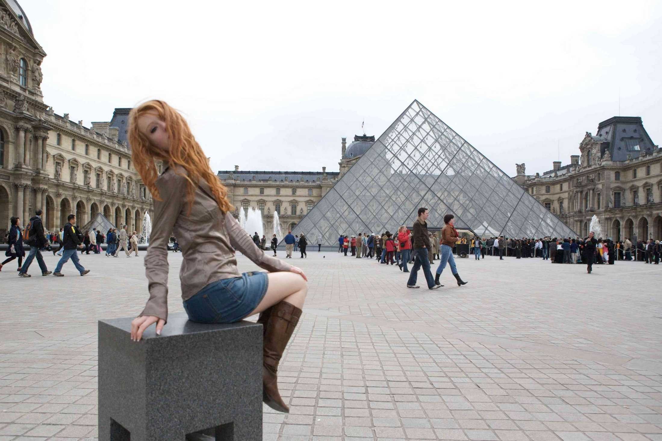 Redhead In Paris
