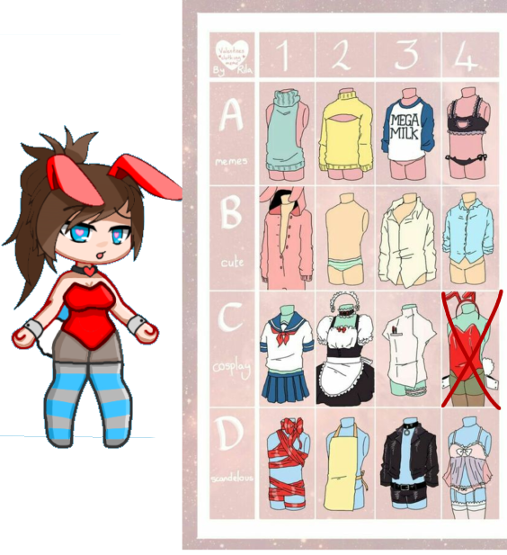 "How do I look?" Outfit #1, 4C