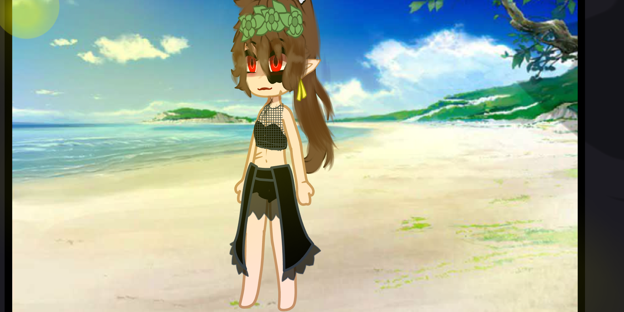 Ray at the beach