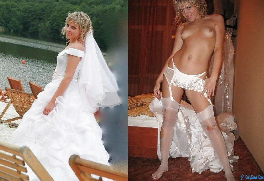 Hot Slavic Brides Dressed and Undressed
