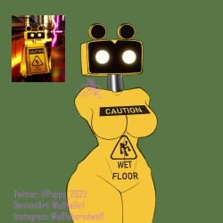 smash or pass wet floor bot