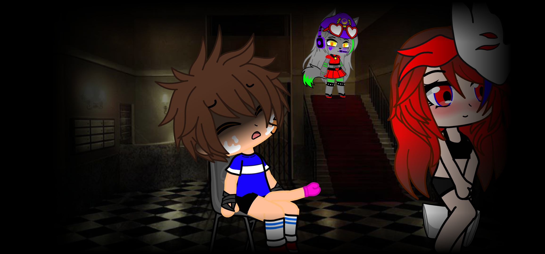 Are you having fun yet gregory? (round 2 vanny fucks gregory