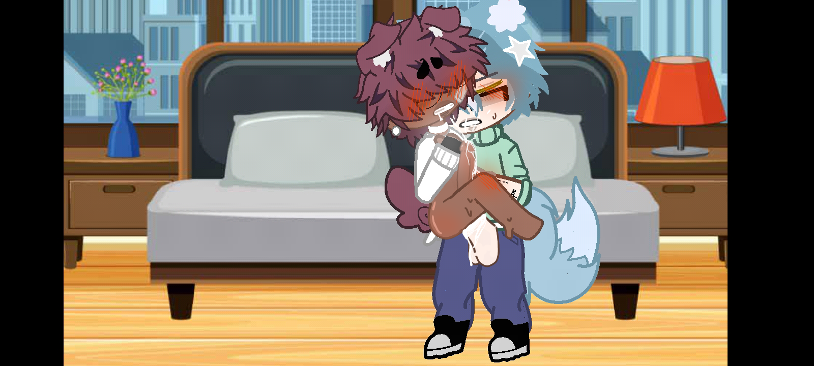 My friend Nikolas touching himself!~ (Gacha)