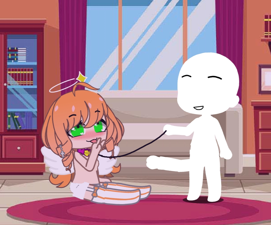 Clara Afton having fun