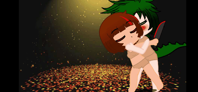 Chara fucks my oc (GIF)