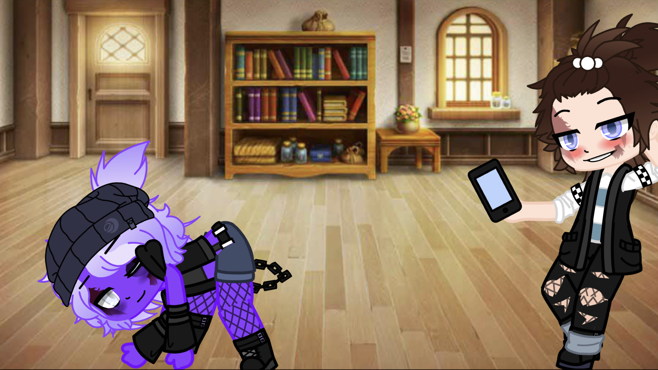 William doing the jack o pose