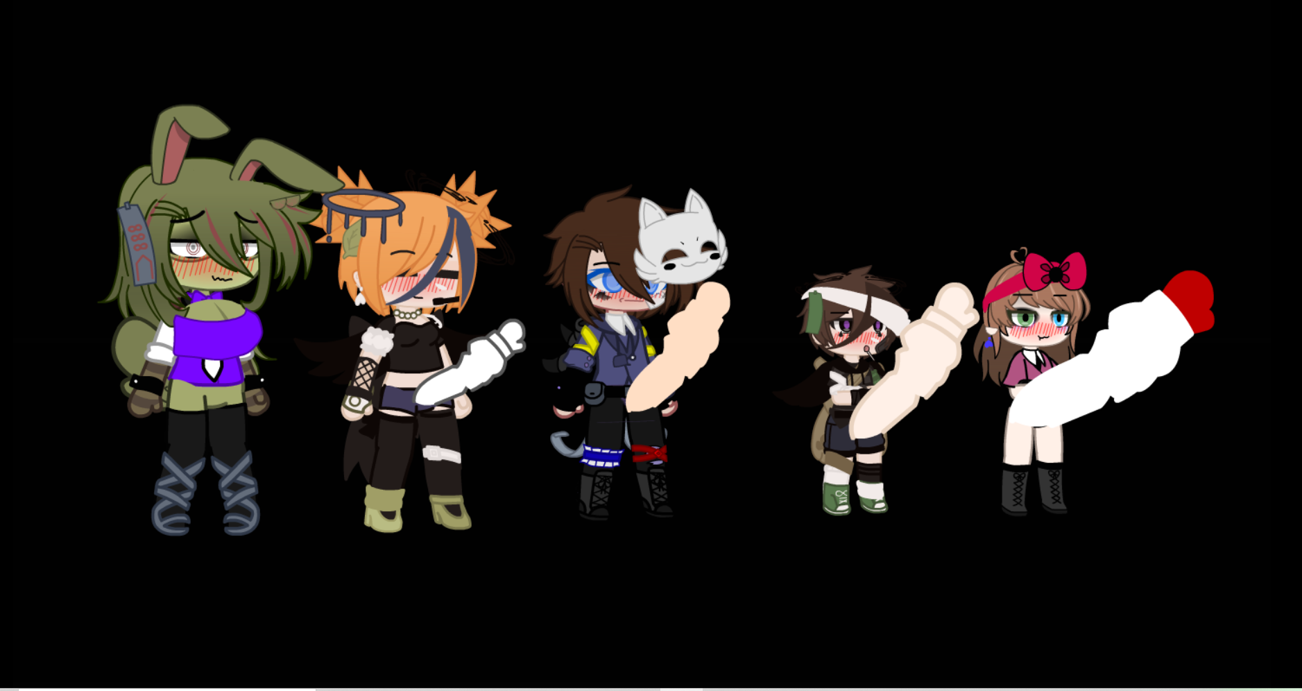 Afton family by dick size