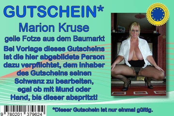 Web Schlampe Marion Kruse