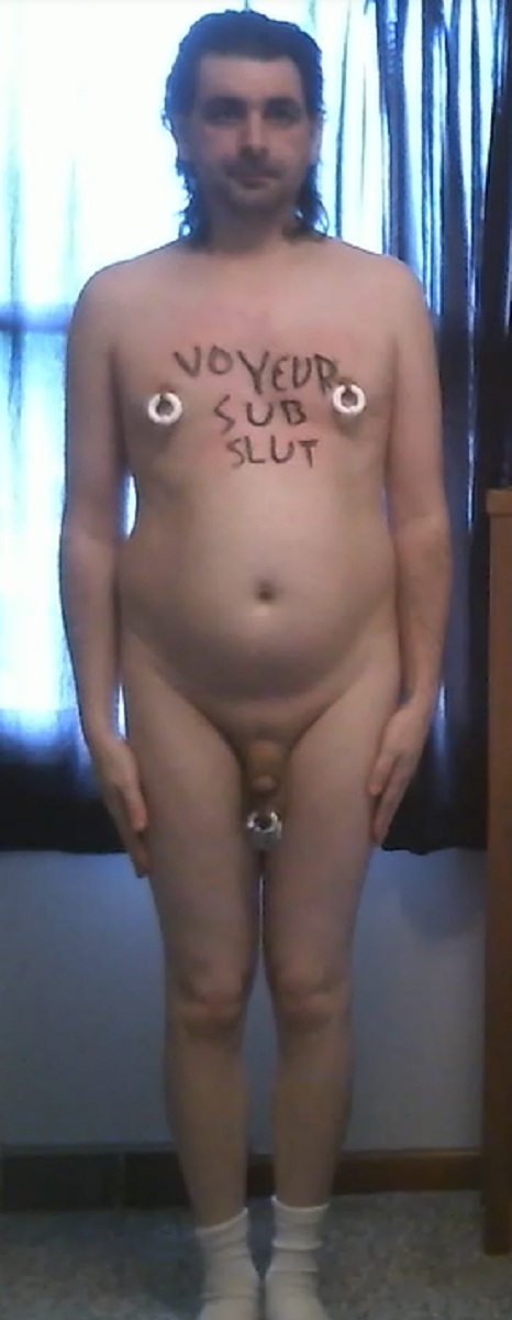 Webslut Blake Hill from Grand Rapids Michigan Body Writing
