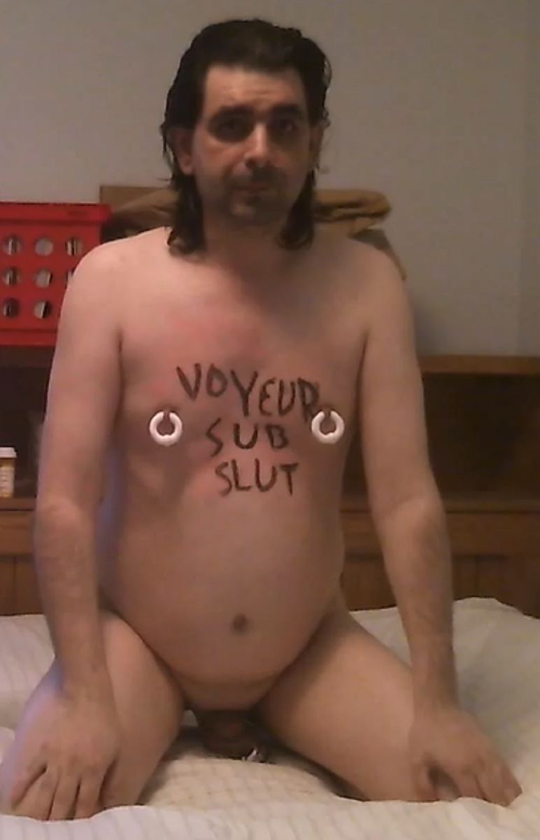 Webslut Blake Hill from Grand Rapids Michigan Body Writing