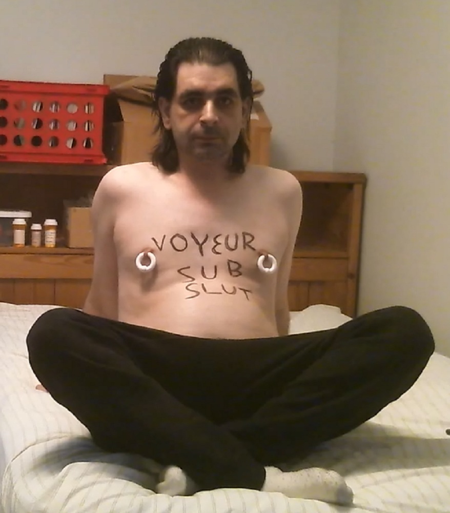 Webslut Blake Hill from Grand Rapids Michigan Body Writing 2