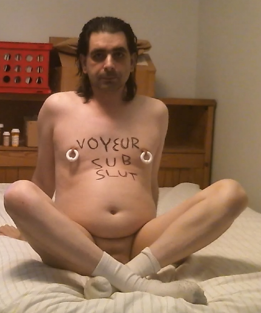 Webslut Blake Hill from Grand Rapids Michigan Body Writing 2