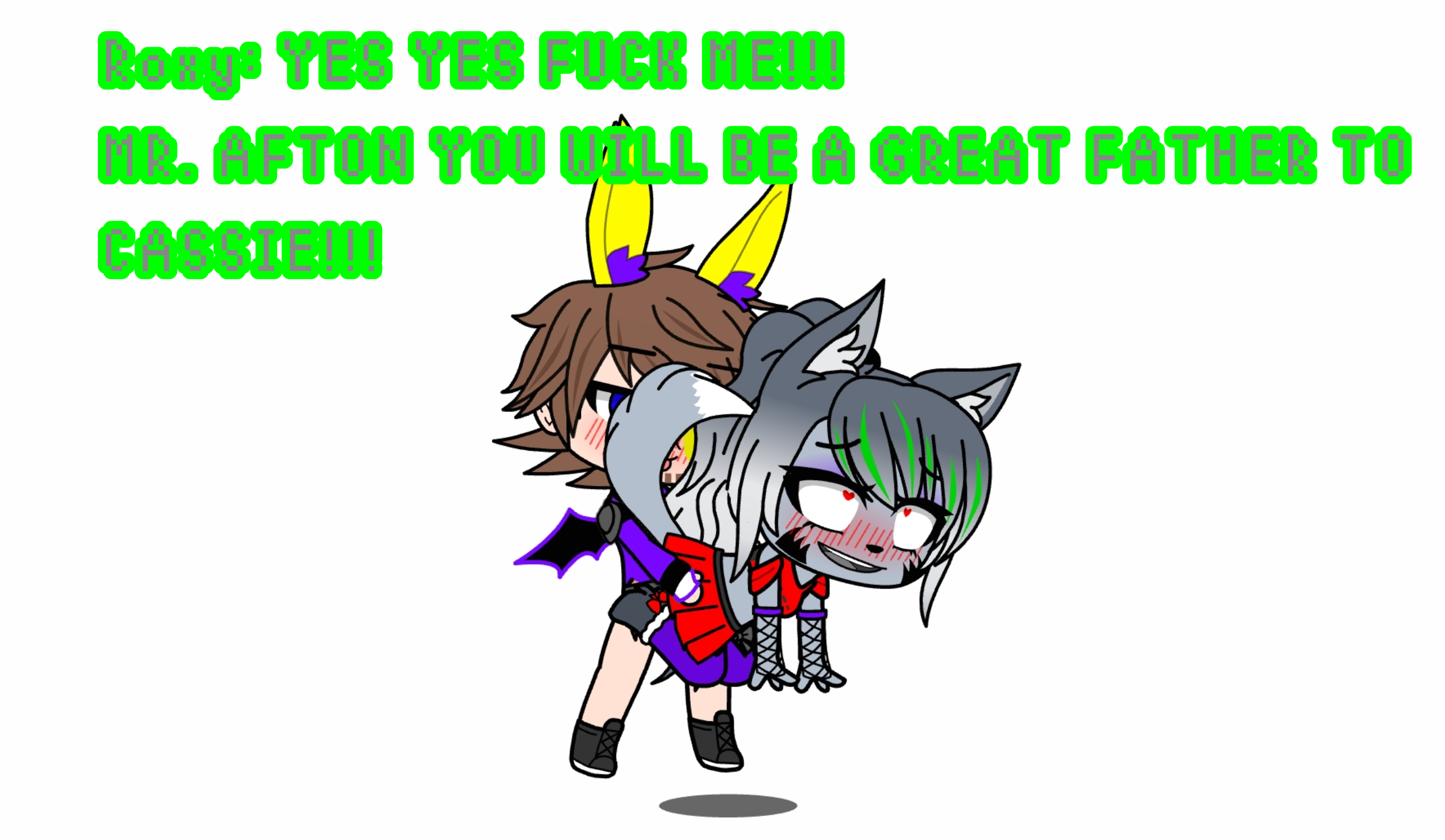 William Afton fuck Roxy