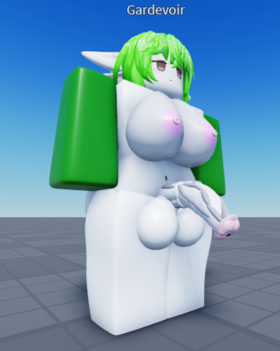 A quick gardevoir, the normal dick one isnt made by me