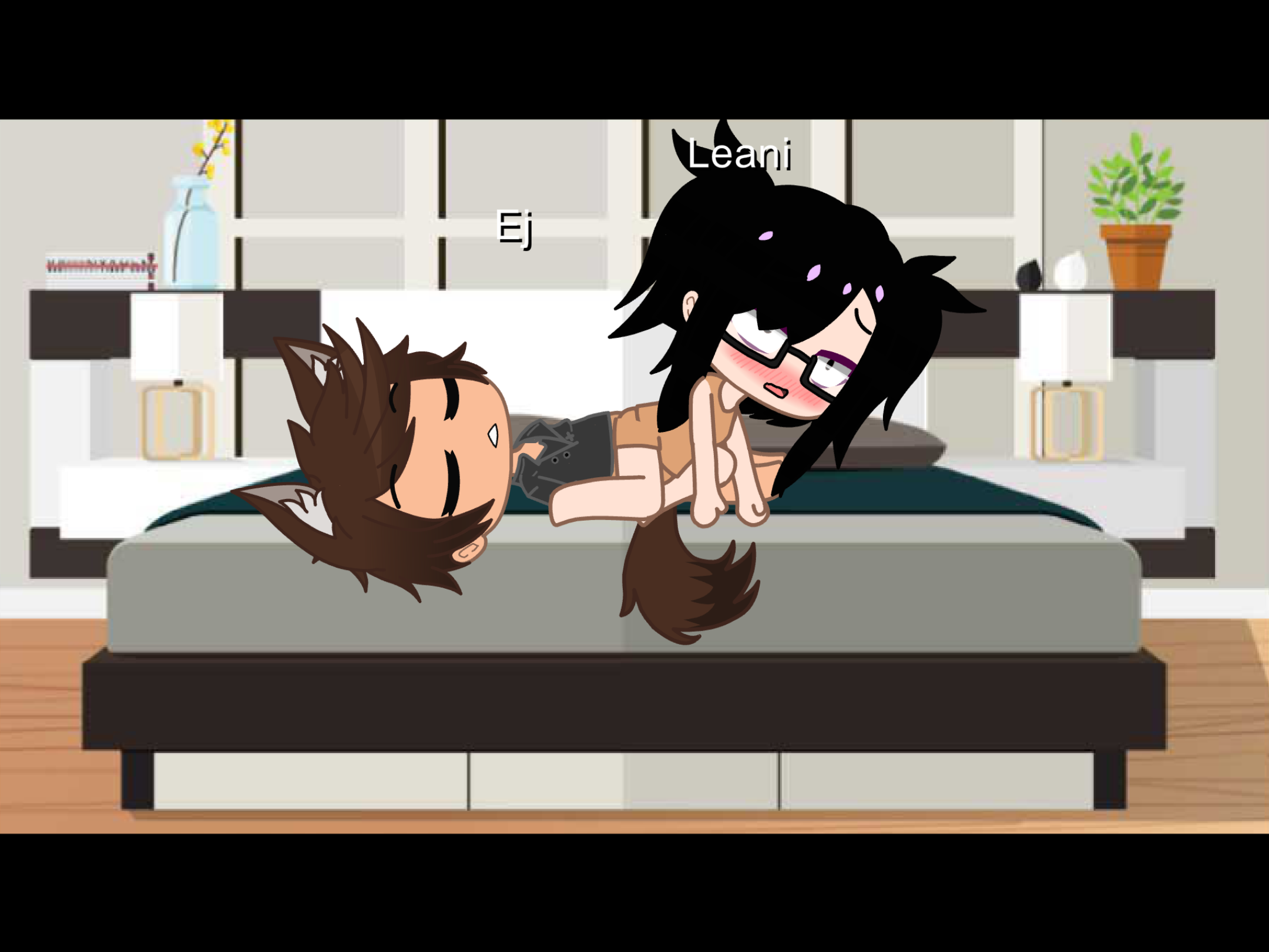 Leani having fun while I’m sleeping