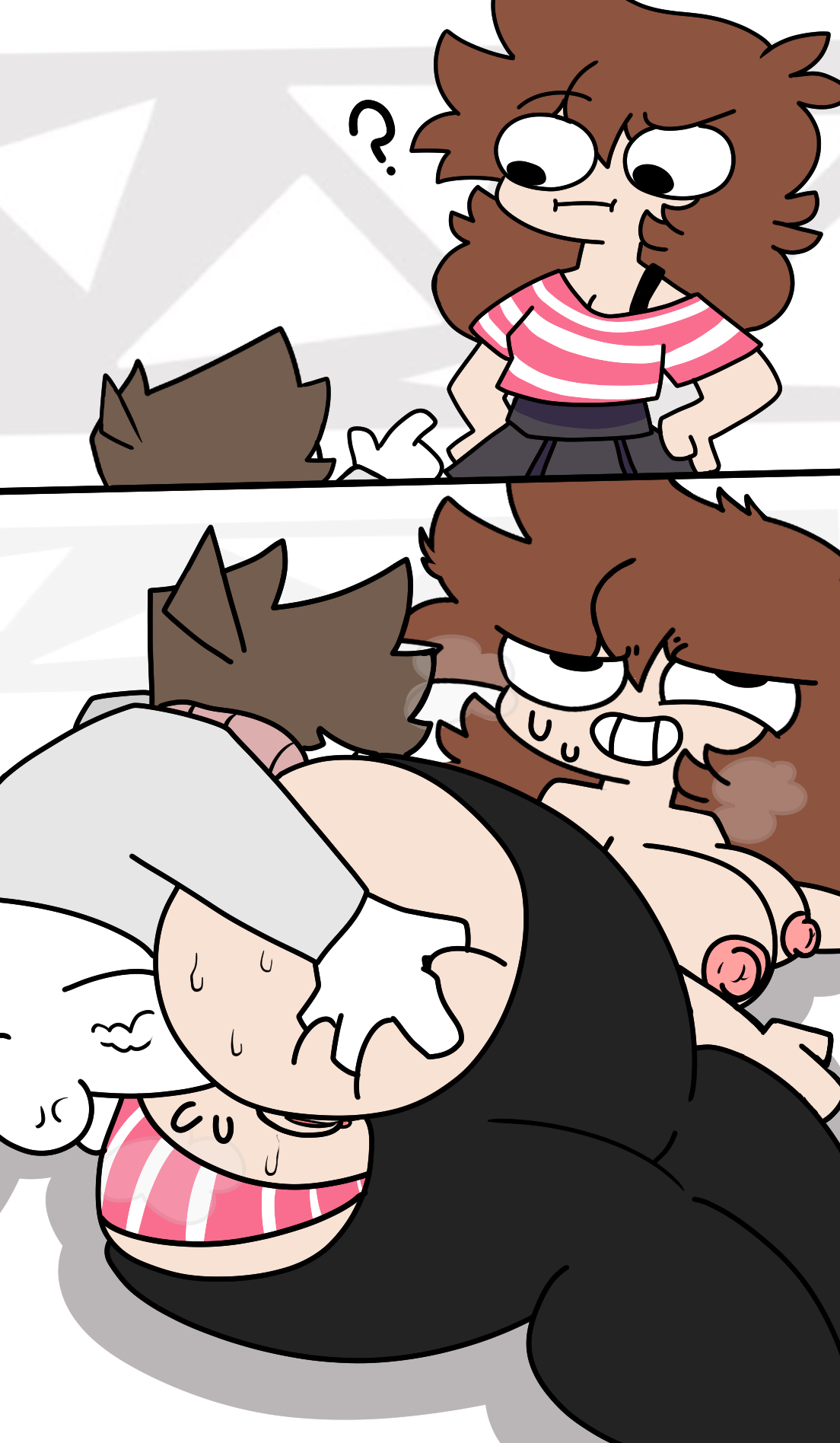 Scarf boy breading party