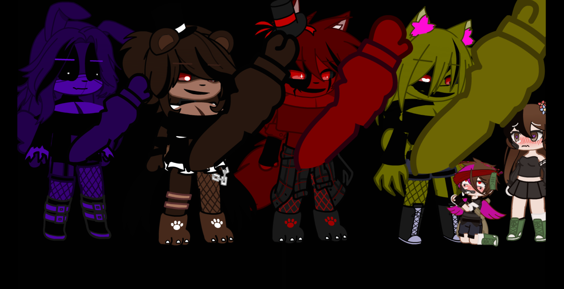 which nightmare should evan and fem evan fuck first