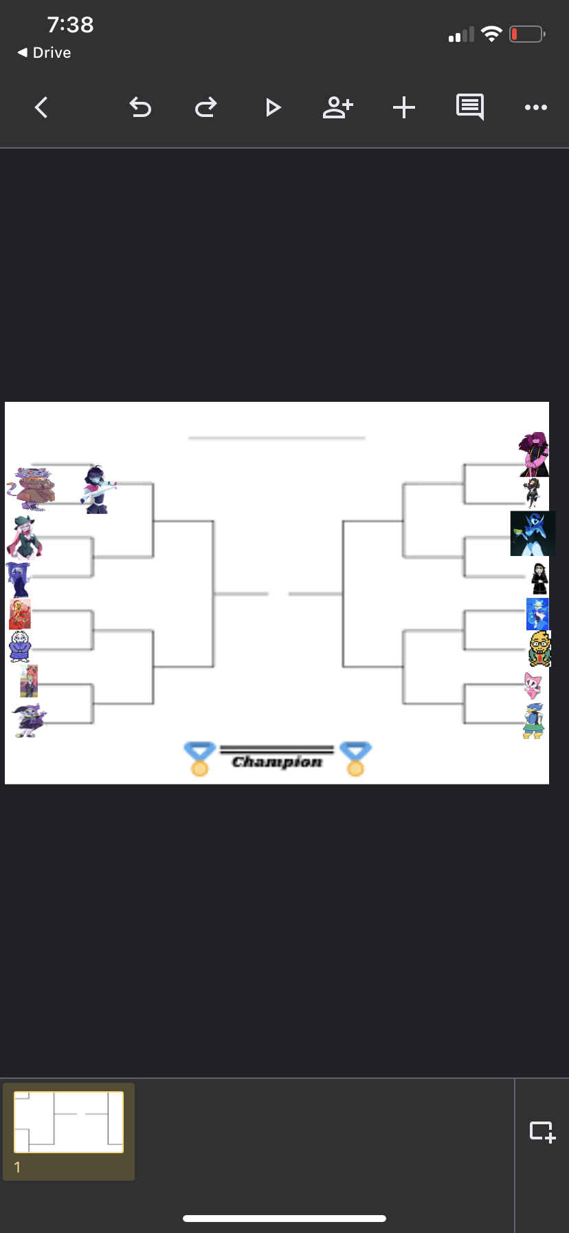 Round 1 winner because no one else commented-_-