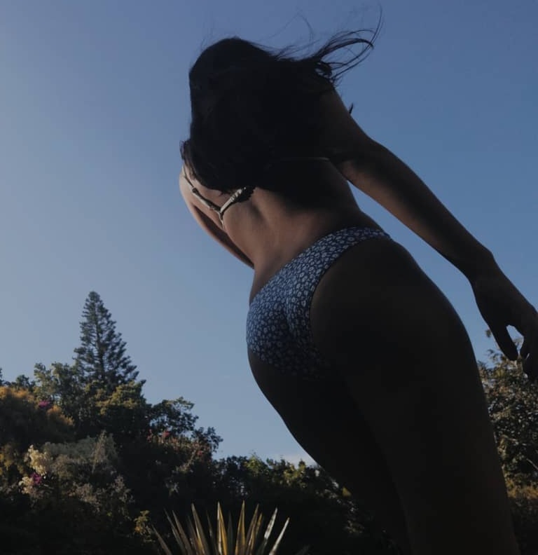 Sexy indian bikini babe