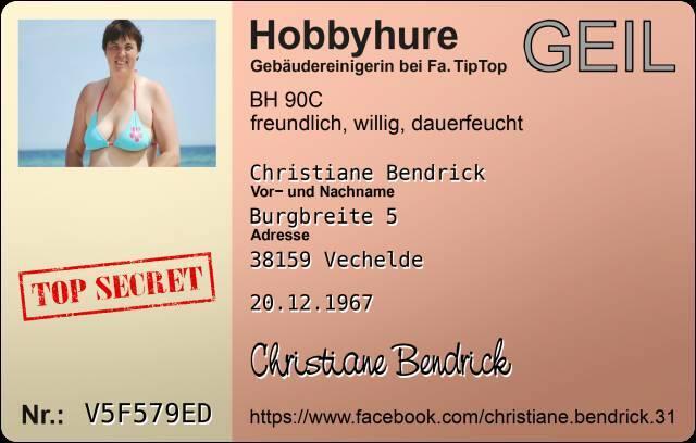 Web Whore Christiane Bendrick