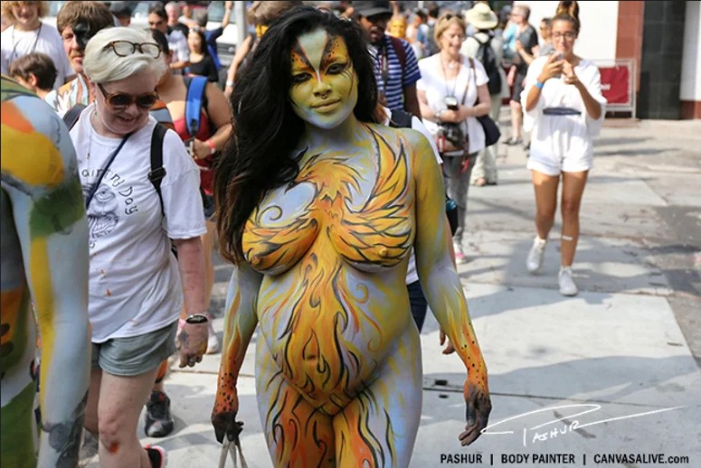 Bodypainting 3