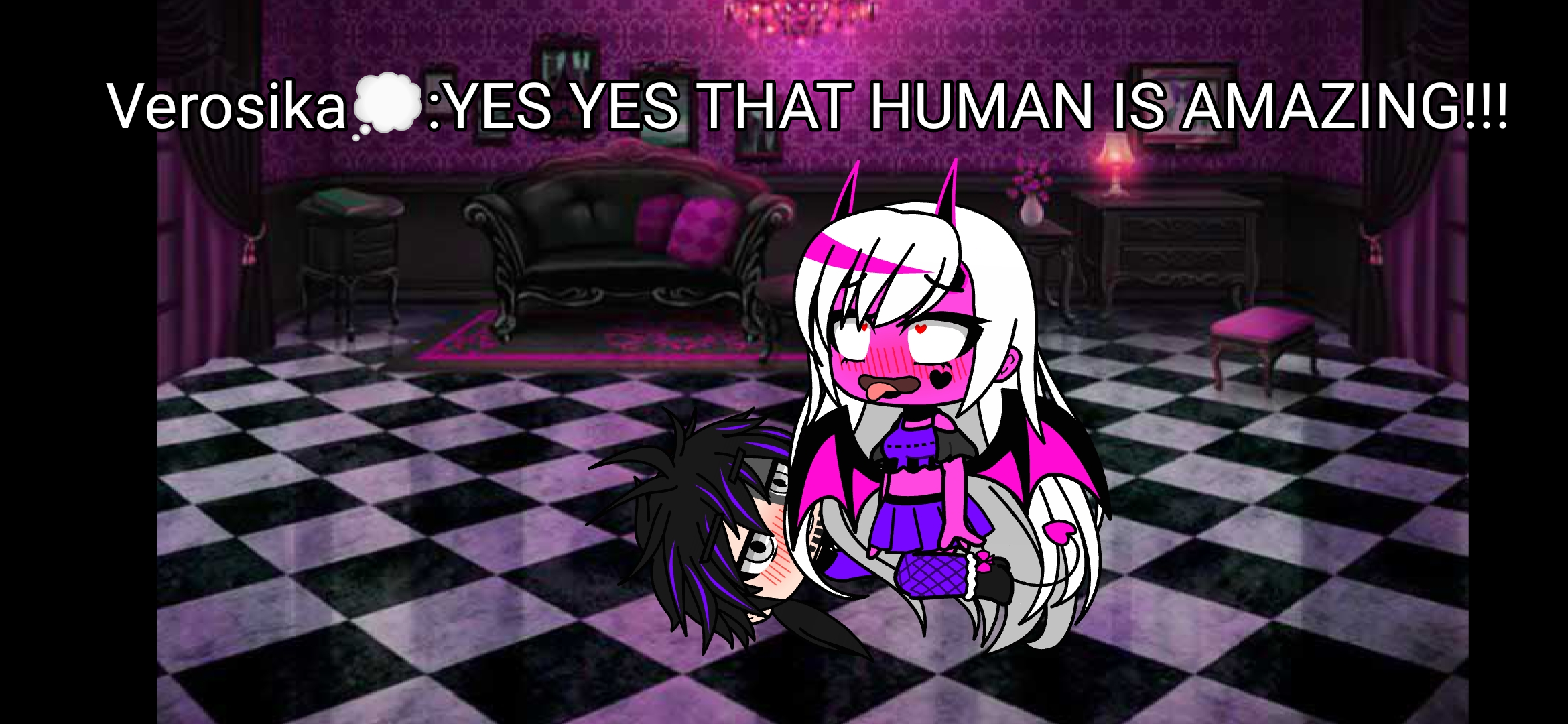 William Afton fuck Verosika (Helluva boss)