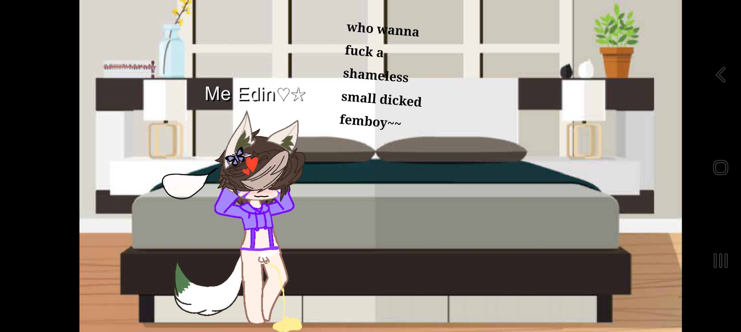 I am just peeing :))