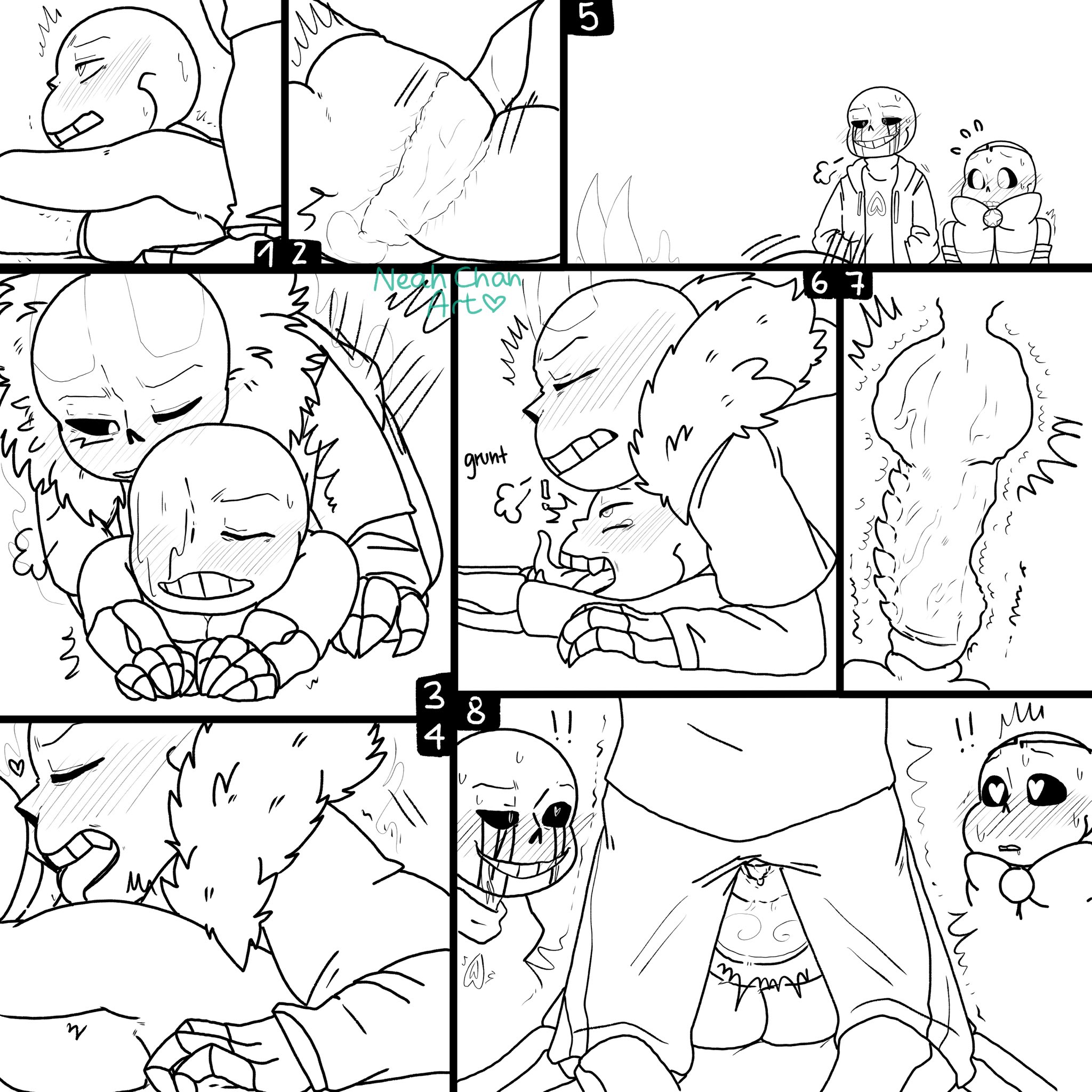 Sans aus getting fucked (98 pictures) - Shooshtime