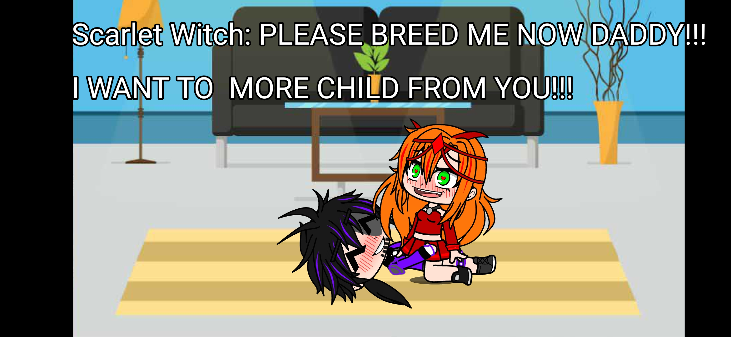 William Afton fuck Scarlet Witch(MCU)