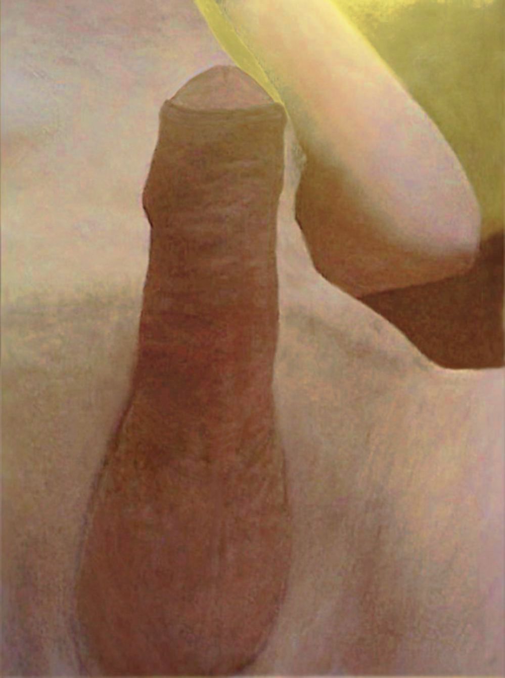 My hard cock and balls by Alhexander