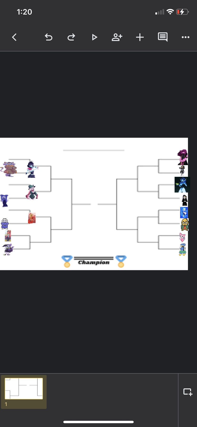 Round 4 fem jevil vs undyne deltarune