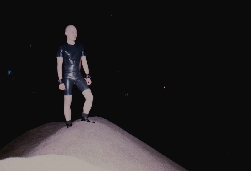 Finnish skinhead slave serving his master