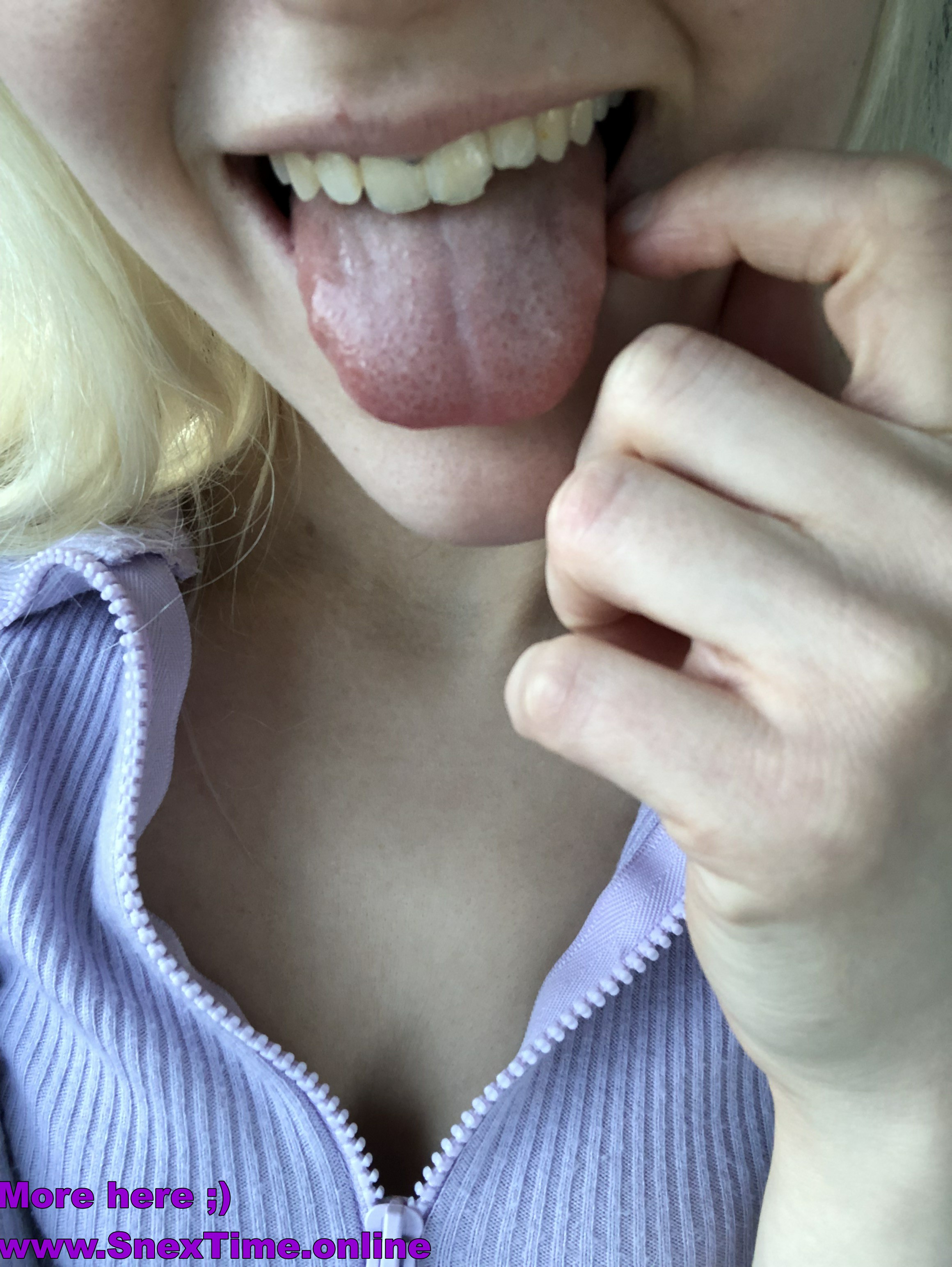 I could suck you dry in the blink of an eye