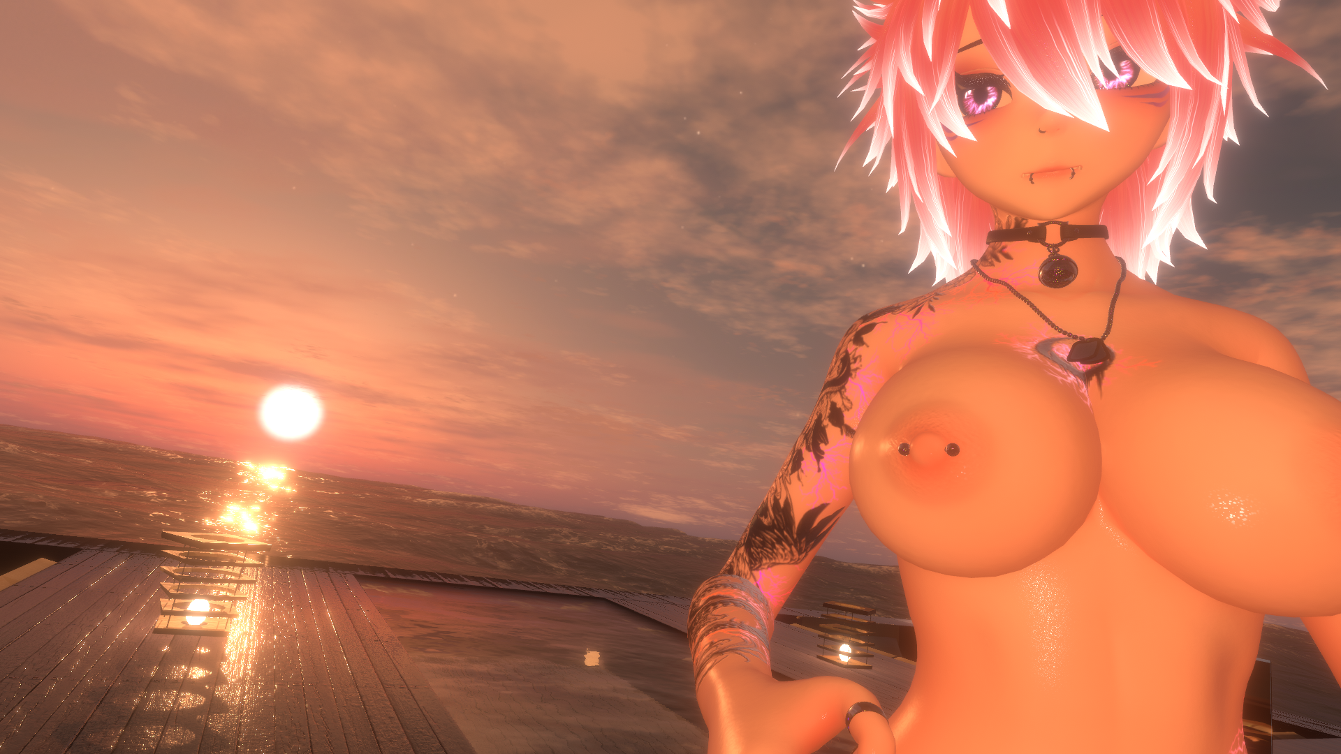 Getting wet and some sun