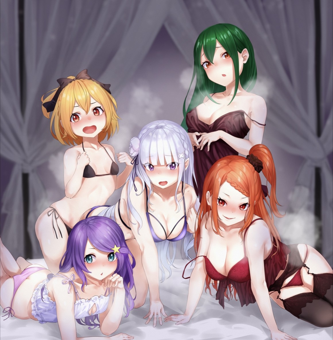 Re:zero subaru fuck meninas parte final