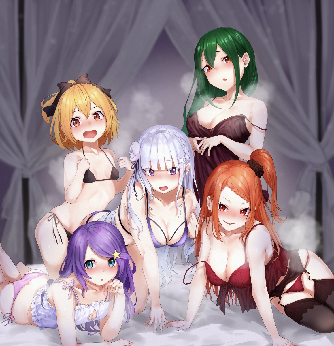 Re:zero subaru fuck meninas parte final