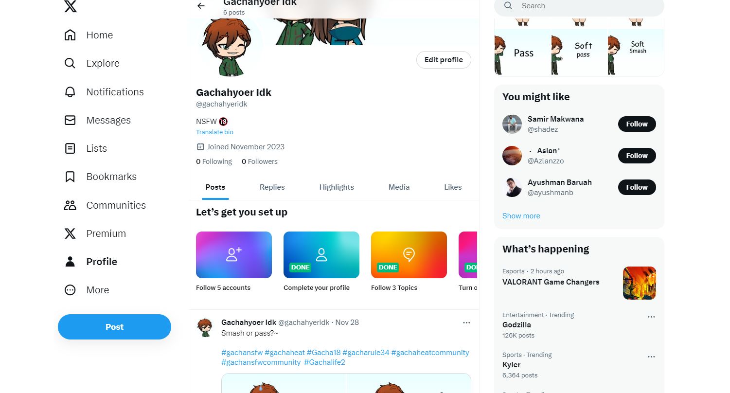 My twitter @gachahyeridk