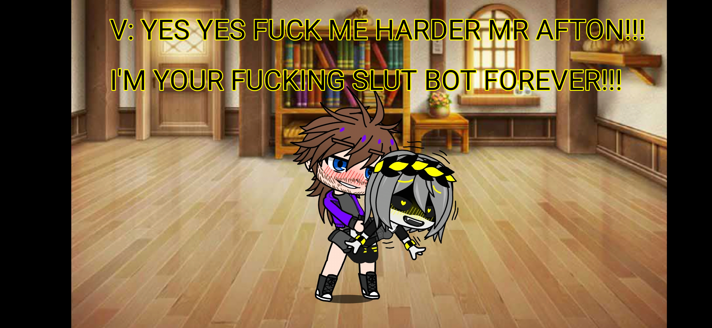 William Afton fuck V(Murder Drones)