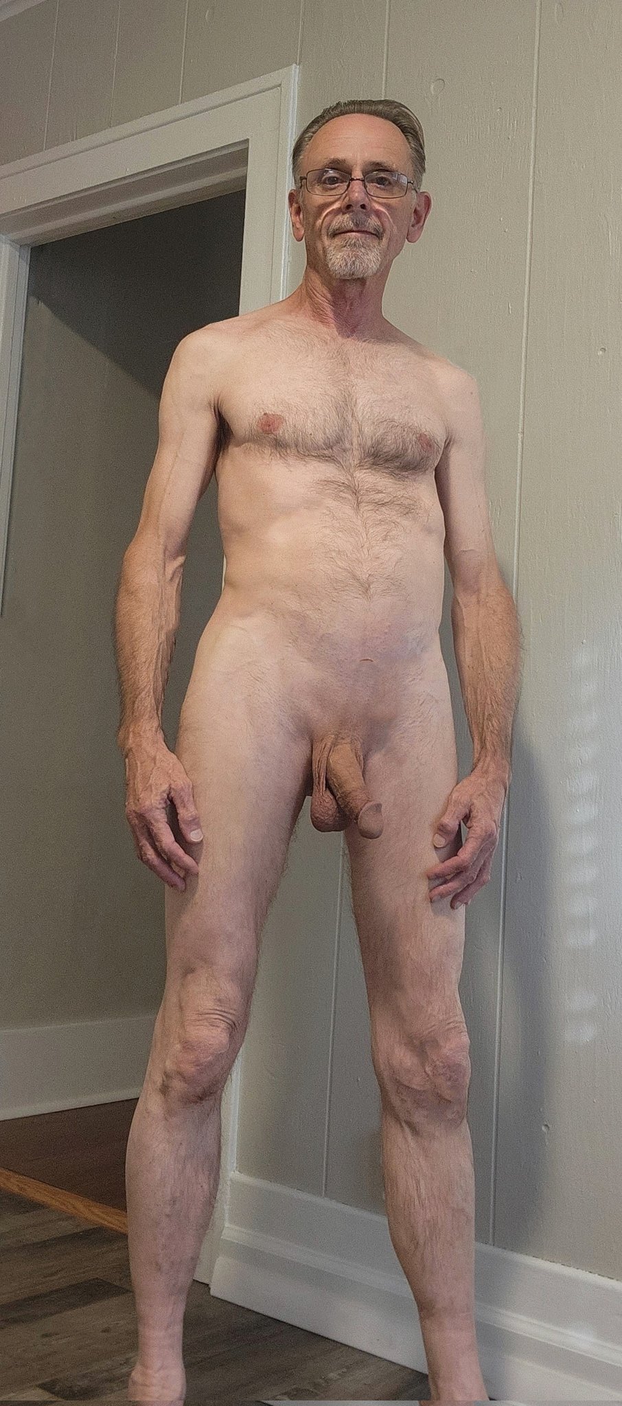 Standing Totally Naked