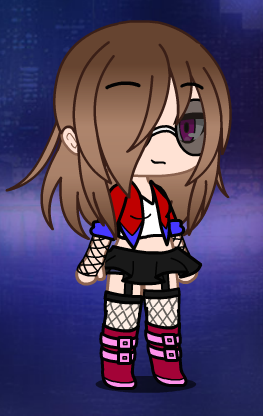 My oc fully clothed and naked