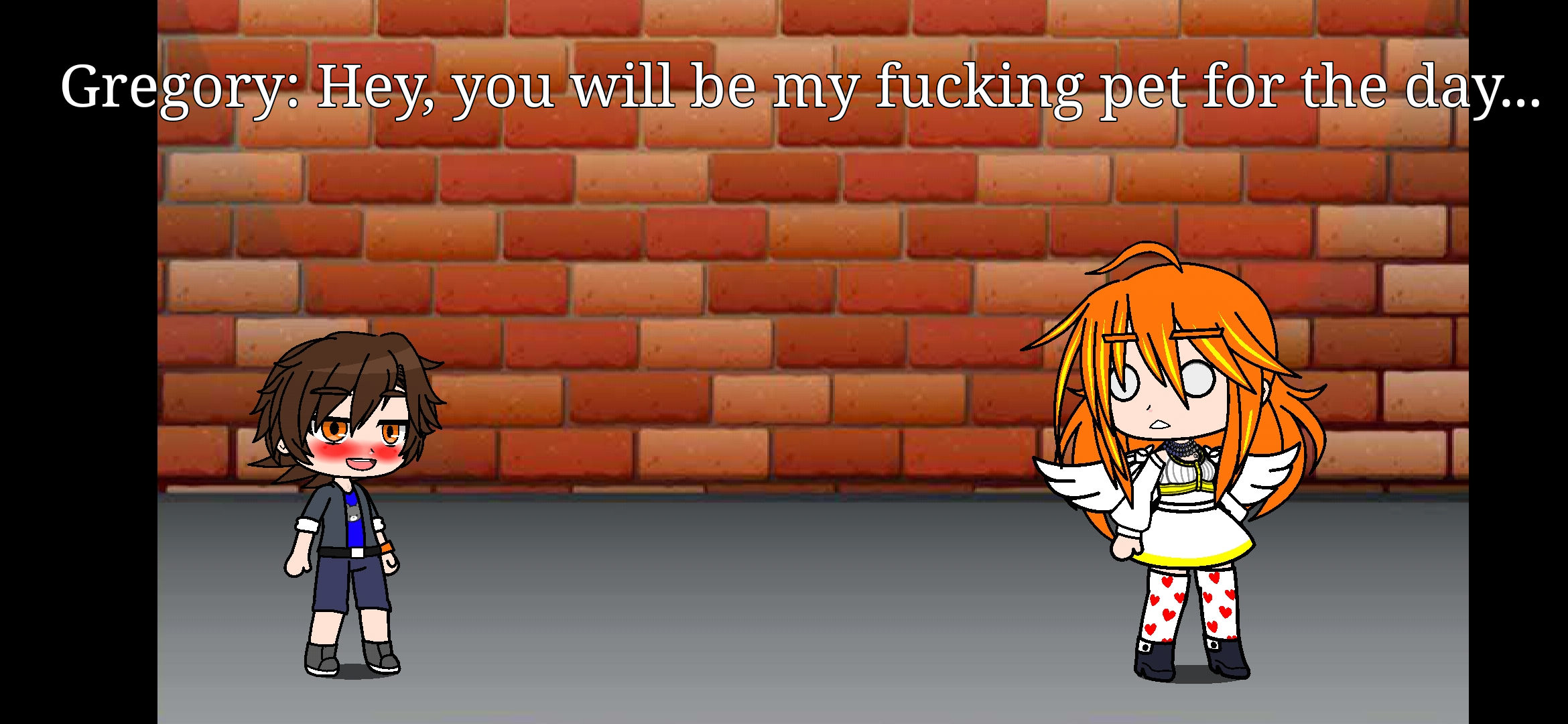 Gregory fuck Mrs Afton