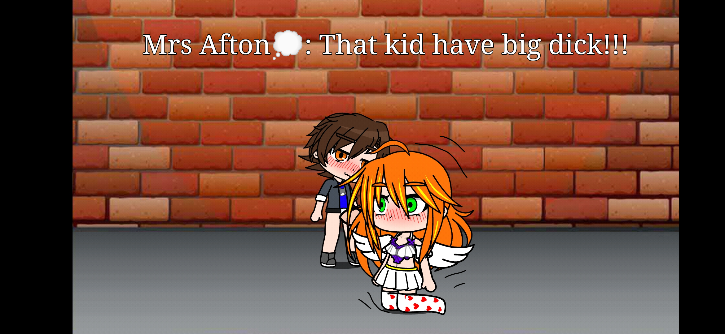 Gregory fuck Mrs Afton