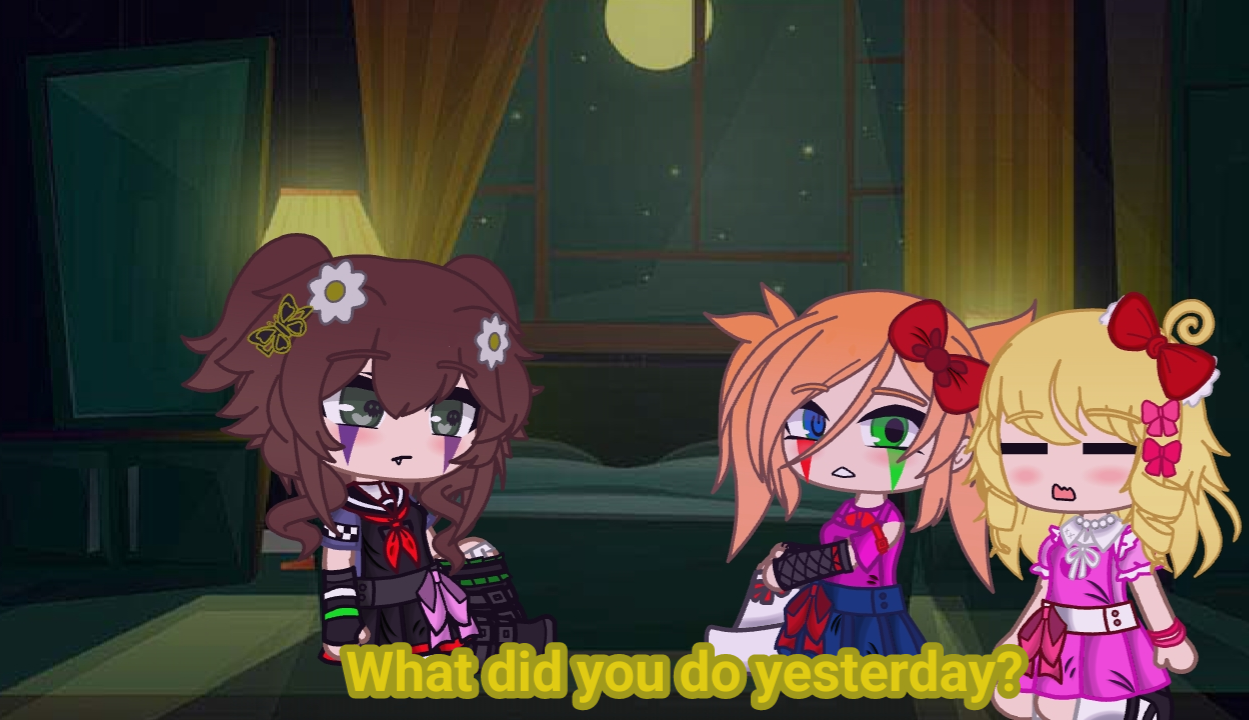 What did you do yesterday?