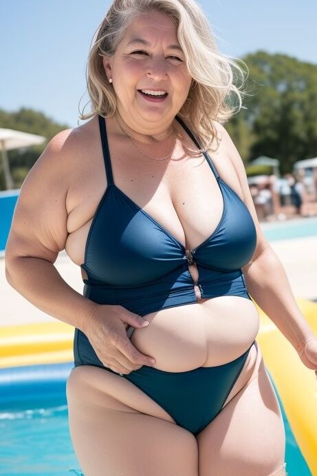 grannies in swimsuites