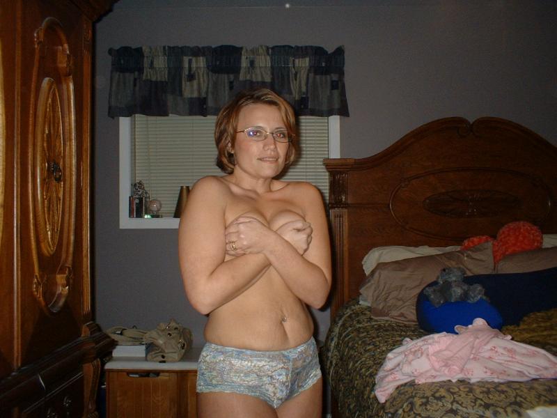 shy women covering up