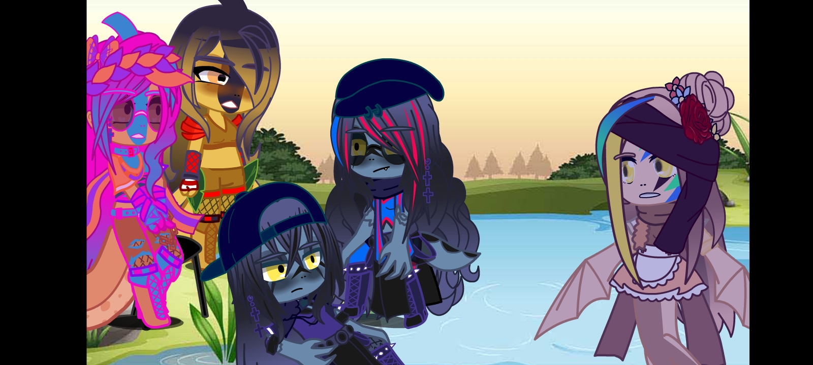 Random gacha OCs I made