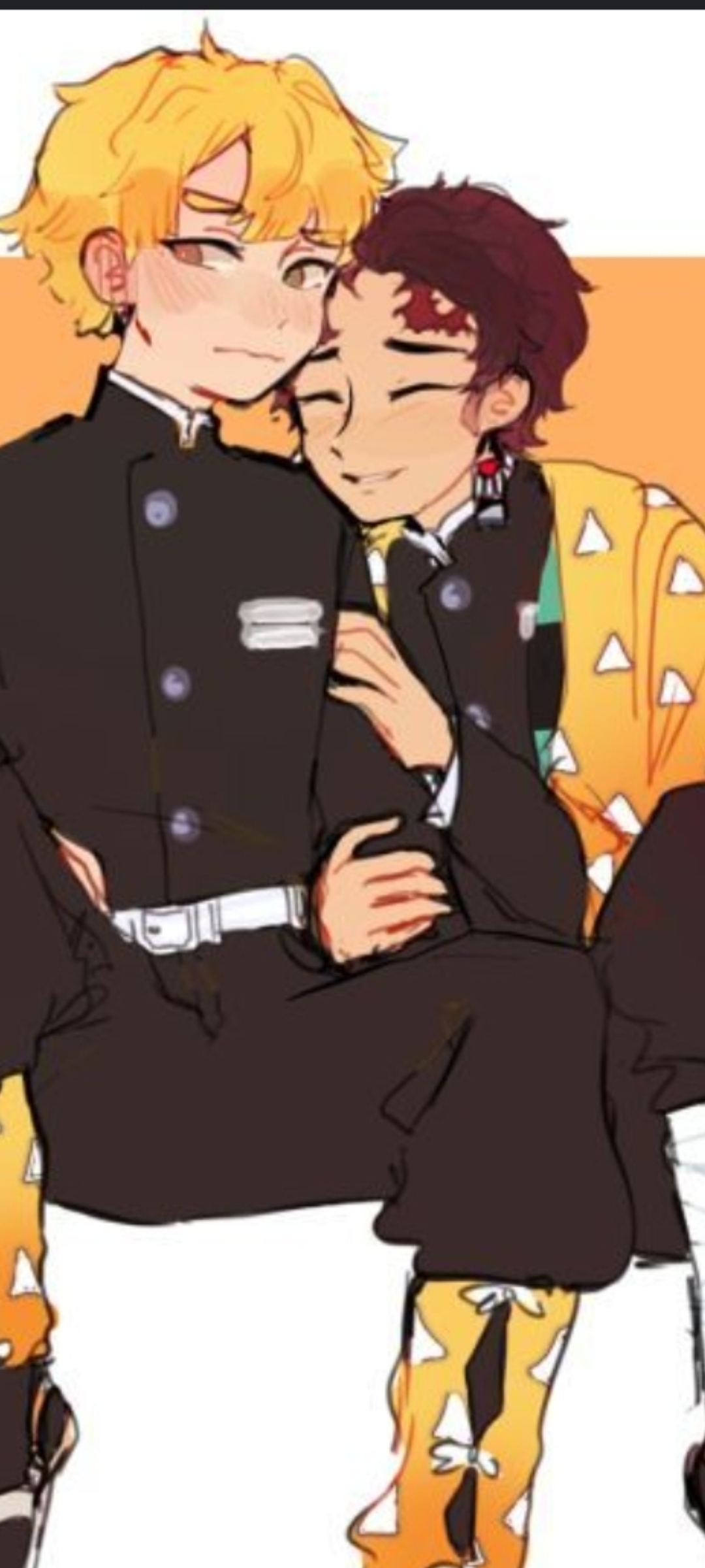 Zenitsu x Tanjiro ship 