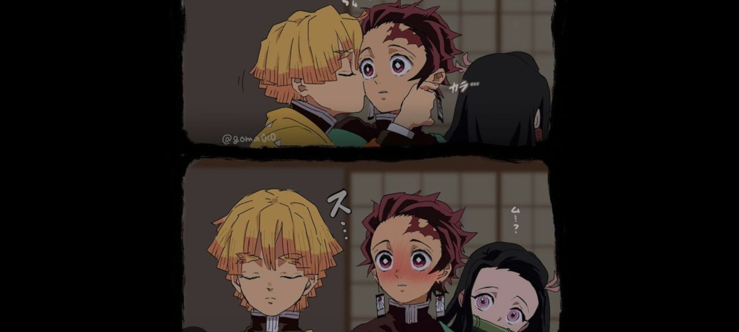 Zenitsu x Tanjiro ship 